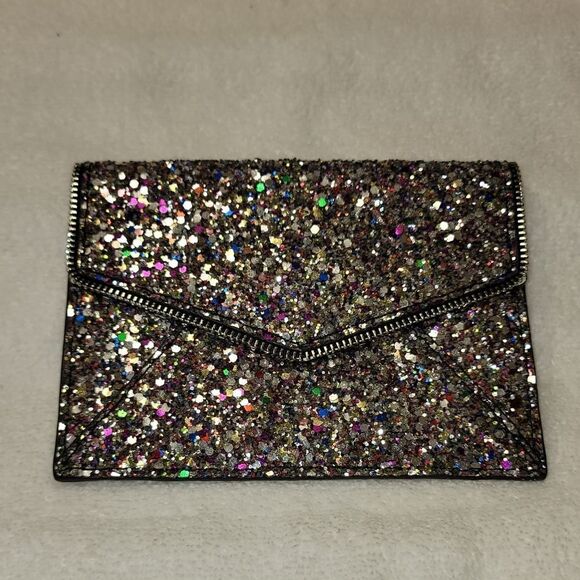 Rebecca Minkoff Glitter Envelope Wallet! - Picture 1 of 6